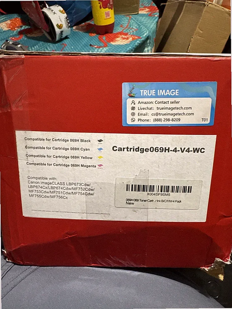 069H Toner Cartridge Set Replacement for Canon for Canon High Yield Ink