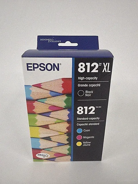 2028 GENUINE EPSON #812XL INK 812 WORKFORCE EC-C7000 WF-7820 WF-7840 WF-7310 NEW