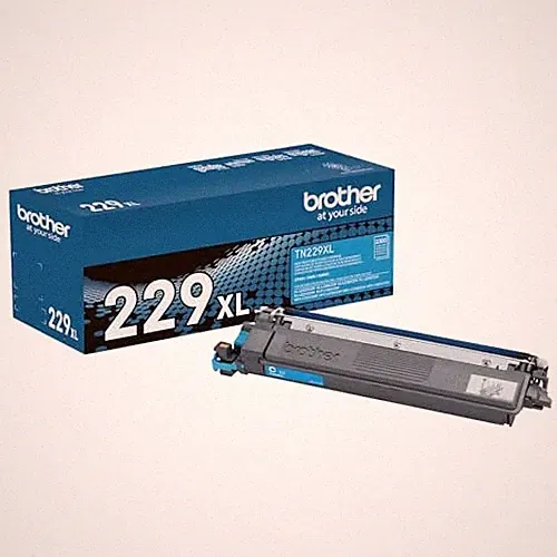 Brother Toner Cartridge TN229XLC High Yield Printer Toner Cartridge - Cyan
