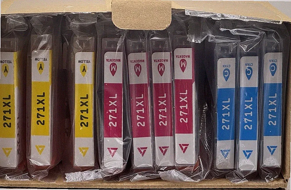 Canon Printer Ink 271XL (3 Cyan, 4 Magenta and 3 Yellow) New