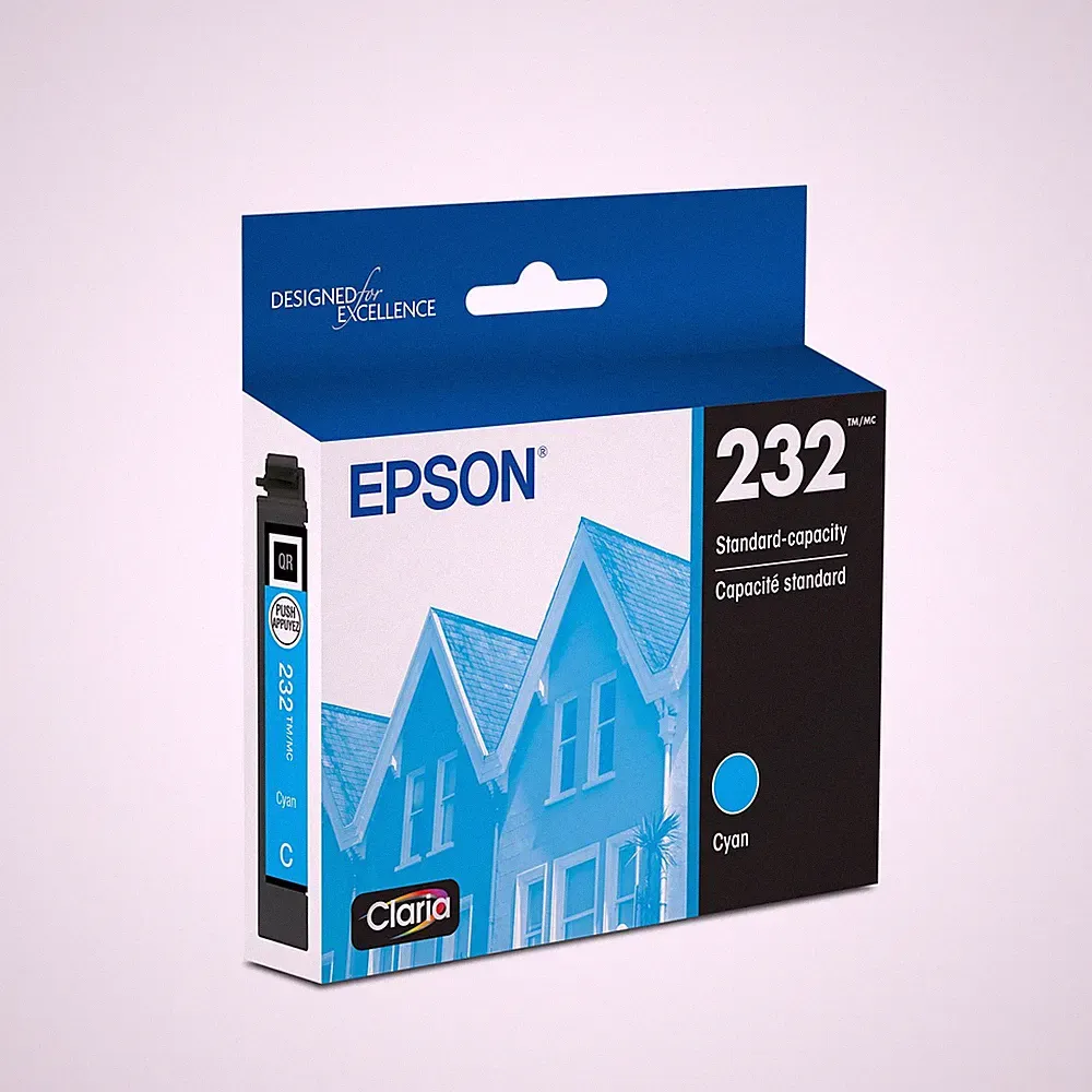 Epson Cyan Inkjet Printer Ink Cartridge for XP 4200 WF 2930 Brilliant Color