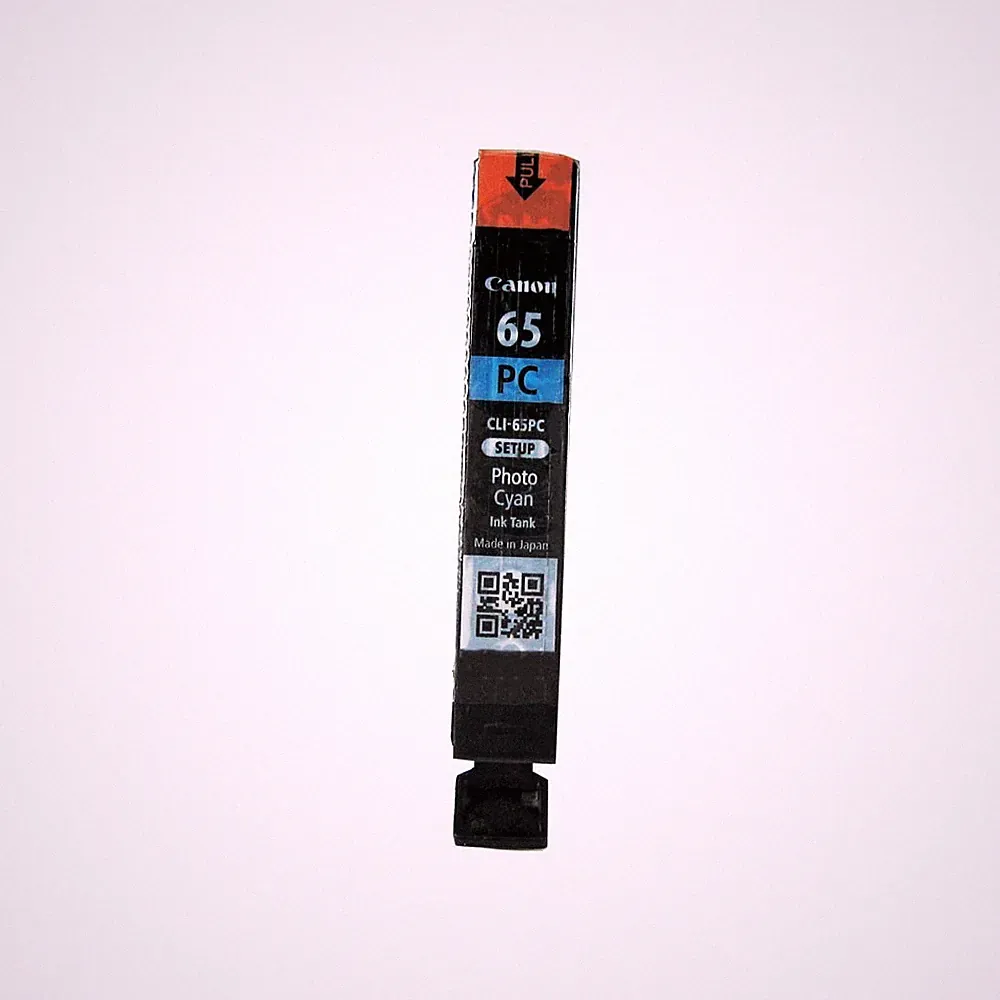 Genuine Canon 65 Photo Cyan Setup Ink Cartridge Pixma Pro 200