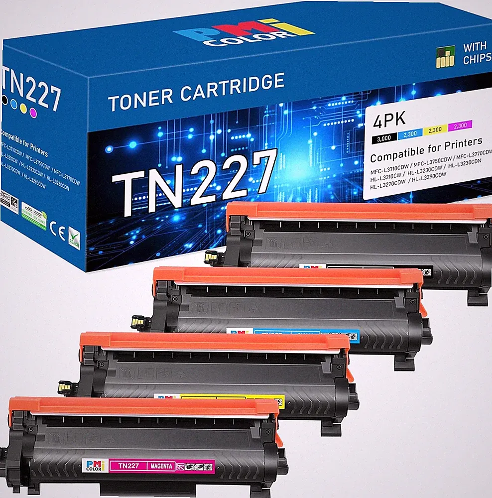 LTN227 High Yield Toner Cartridge Set for Brother HL & MFC Series Printers