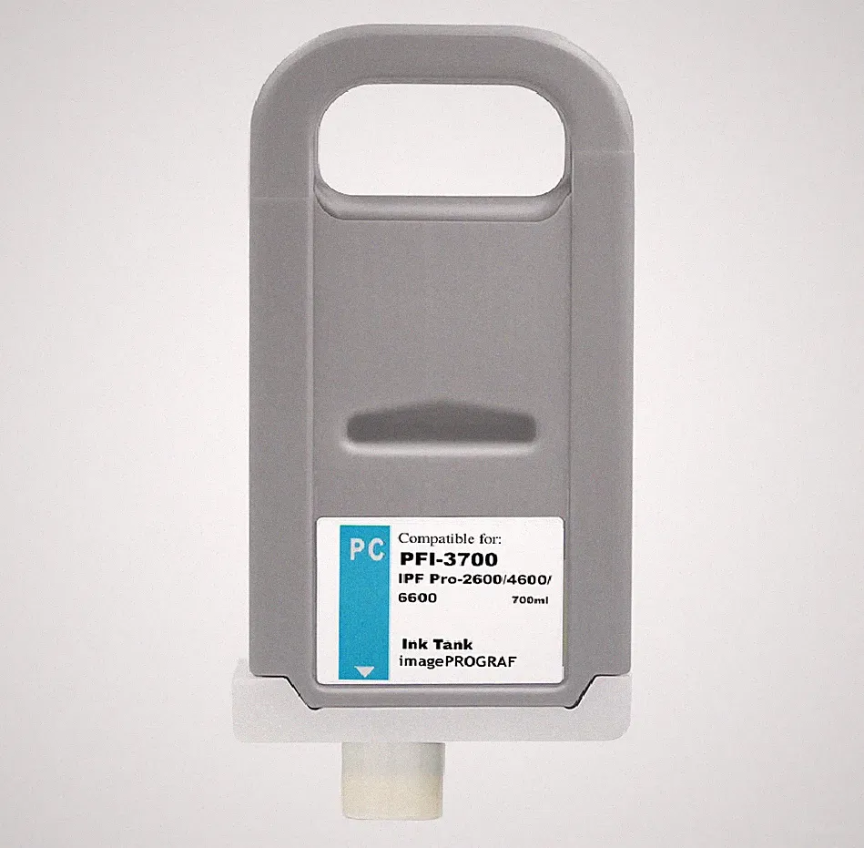 PFI-3700 Photo Cyan Ink Cartridge for Canon iPF PRO-2600 PRO-4600 PRO-6600
